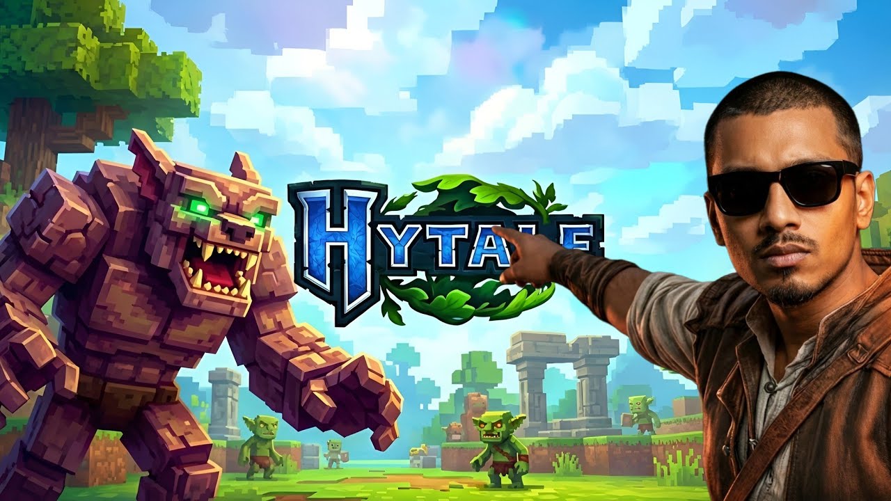 HYTALE GAMEPLAY NEW WORLD OF MINECRAFT 😨