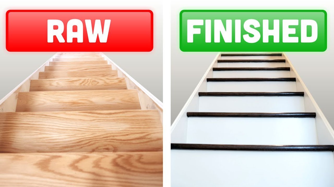 Stain Stairs like a Pro
