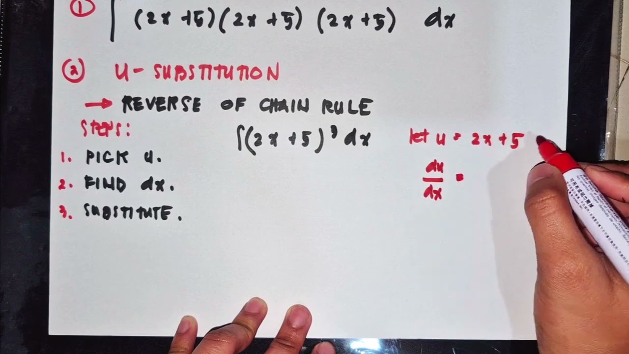 Module 1 - Example 3 (U-Substitution)