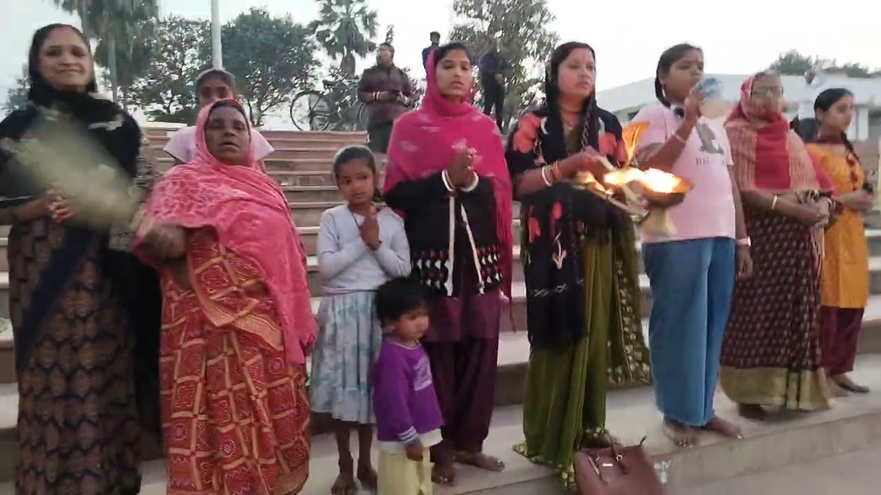 February 19, 2026,#Gangamahaarti #gangarishikrishi #namamigange #Bararisirihghat #Bhagalpur_bihar,