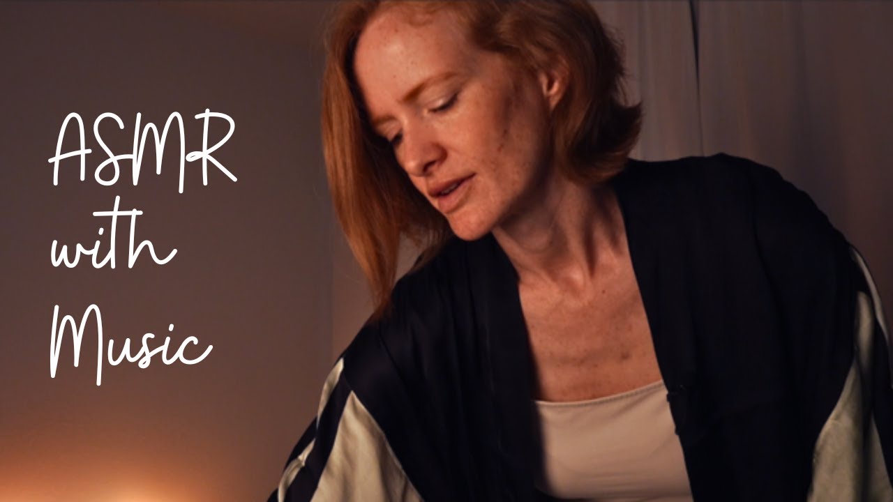 ASMR *Full Body Massage* for grounding and relaxation w/scalp massage, layered sounds and music