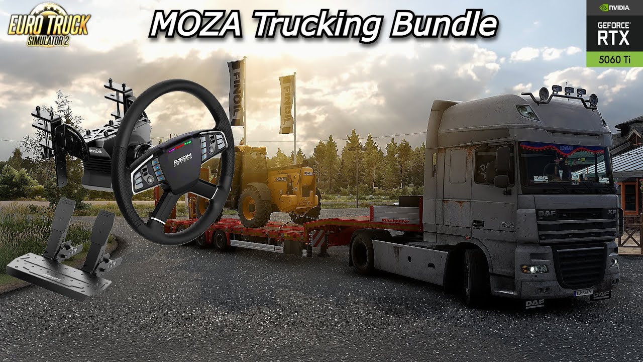 Я ПРОДАЛ Logitech G923! Первые впечатления от MOZA Trucking Bundle в Euro Truck Simulator 2
