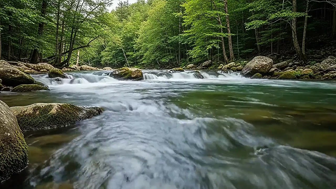 Soft River Ambience | Natural White Noise to Focus and Unwind