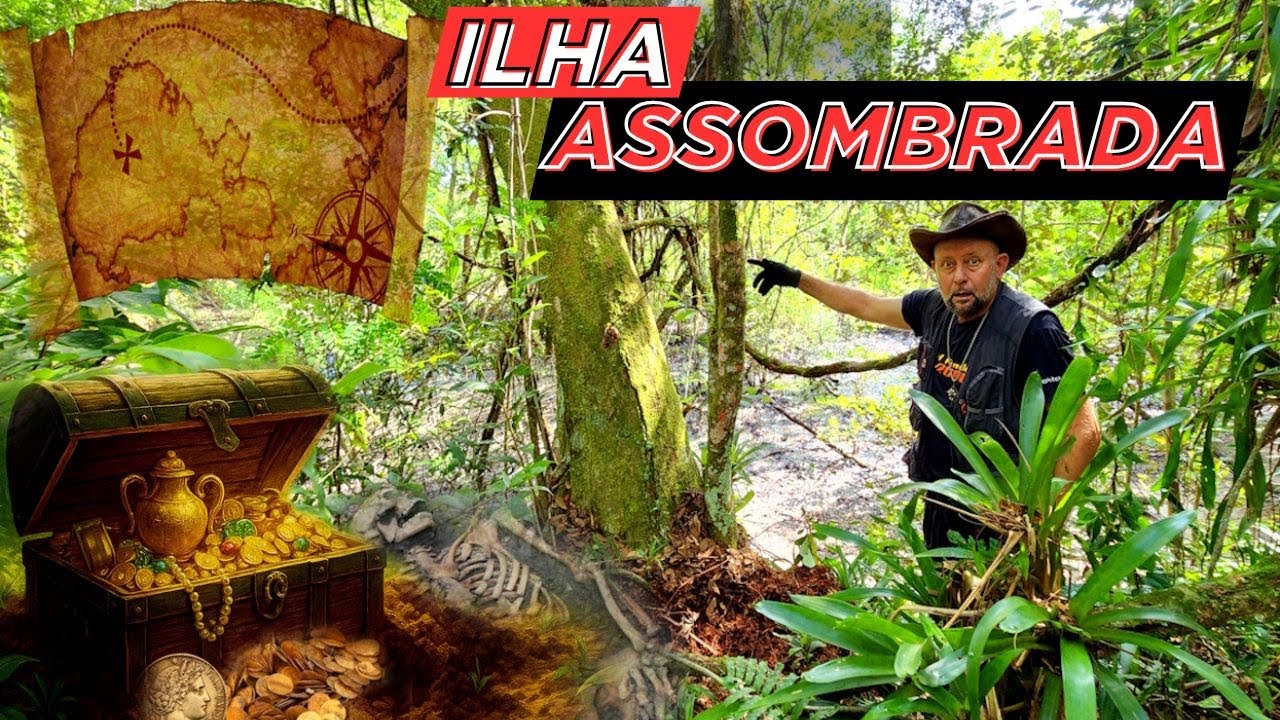 Tesouro ESCONDIDO na ILHA ASSOMBRADA