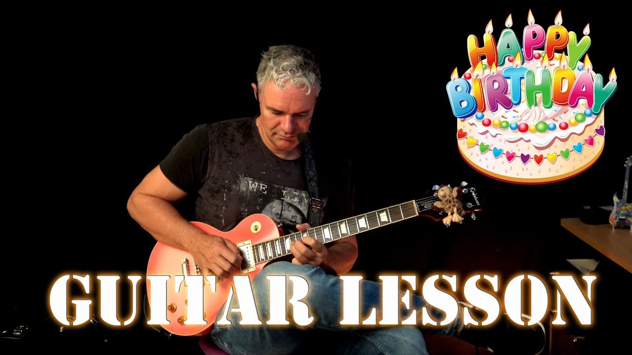 Happy Birthday - Guitar Lesson