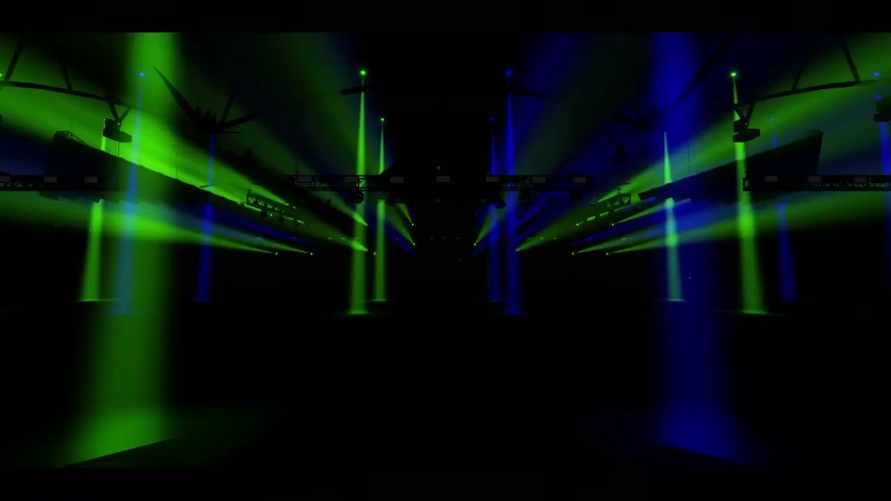 Darknight stage 2023 in Warehouse