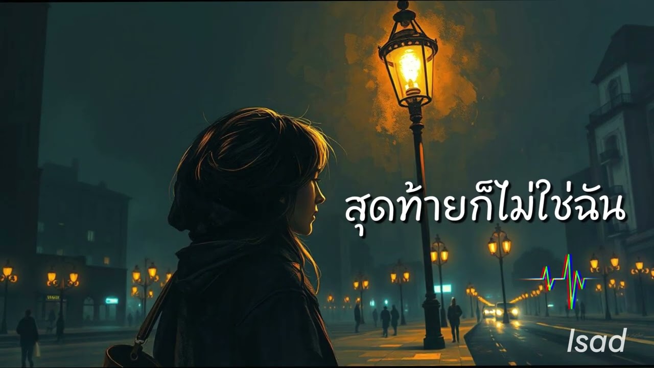 สุดท้ายก็ไม่ใช่ฉัน - Thai Sad Love Song - Isad ( Official Lyric Video )