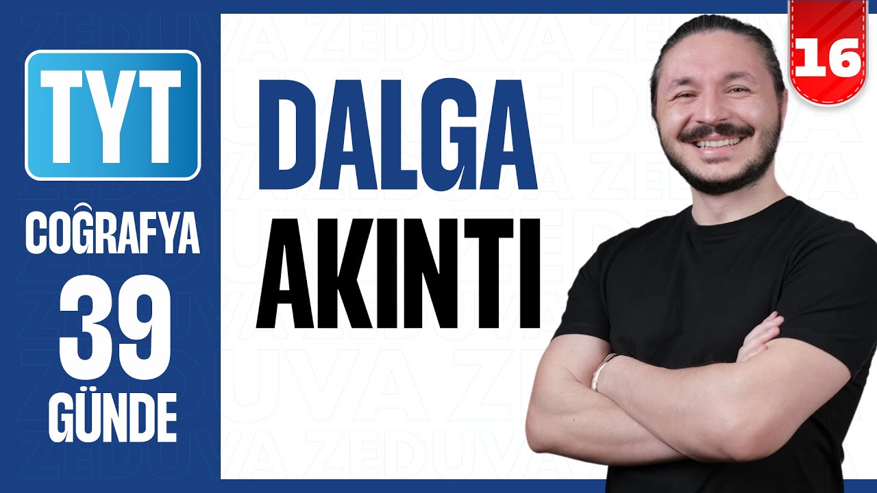 Dalga ve Akıntılar - Kıyı tipleri | 39 GÜNDE AYRINTILI TYT COĞRAFYA KAMPI 2026 | 16