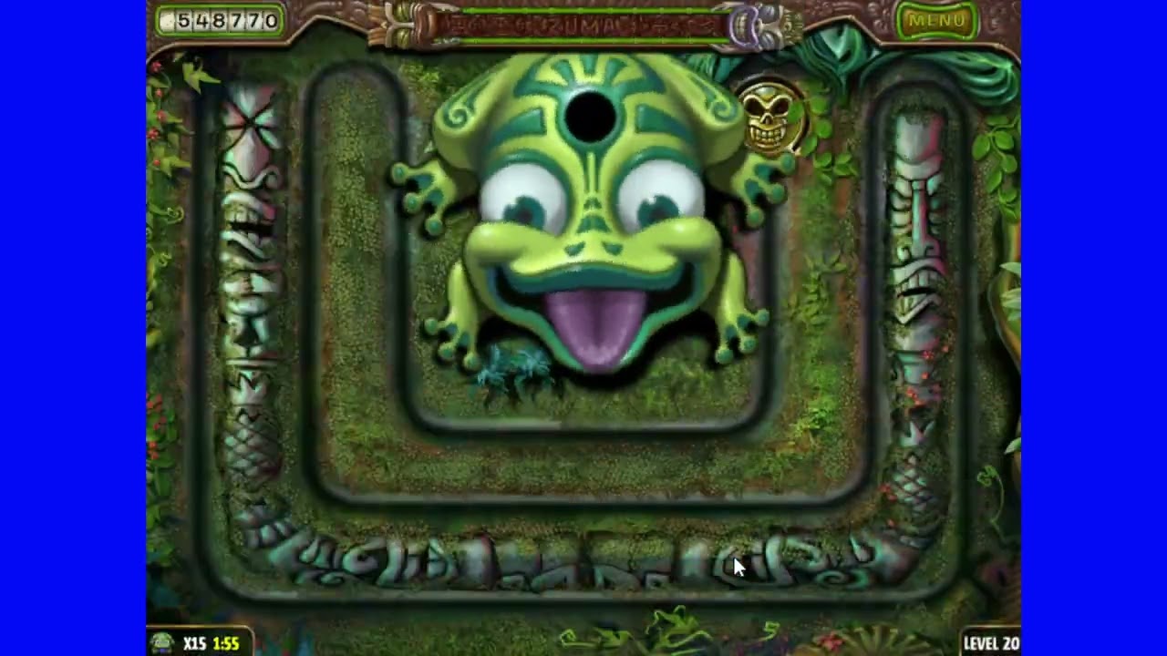 Zuma's Revenge HD 1.4 Port To Zuma's Revenge All Adventure Levels 1-60 High Score 2,042,250
