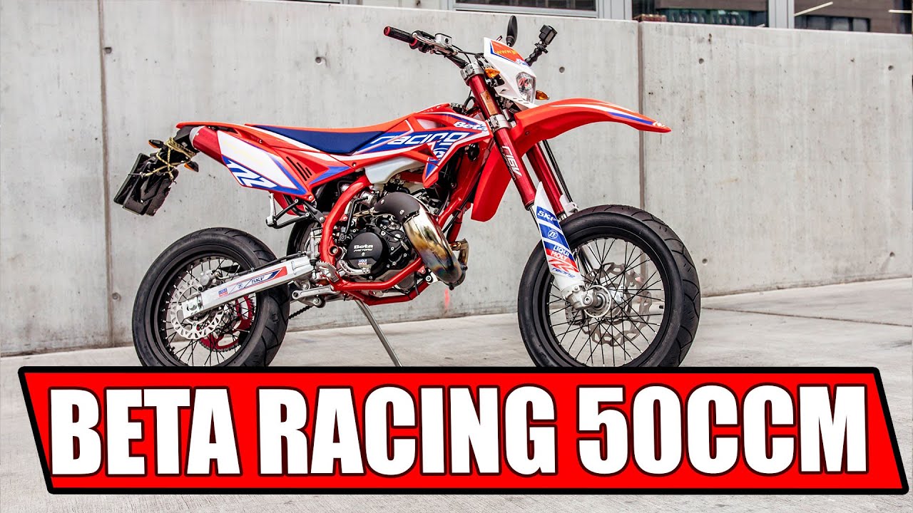 BETA RACING 50CCM SUPERMOTO MOTORRAD ÜBERBLICK