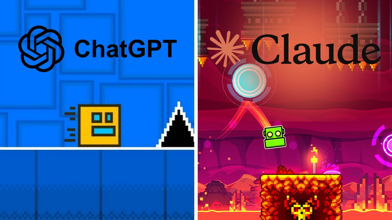 ChatGPT или Claude? | какой ИИ сделает лучшую копию GeometryDash