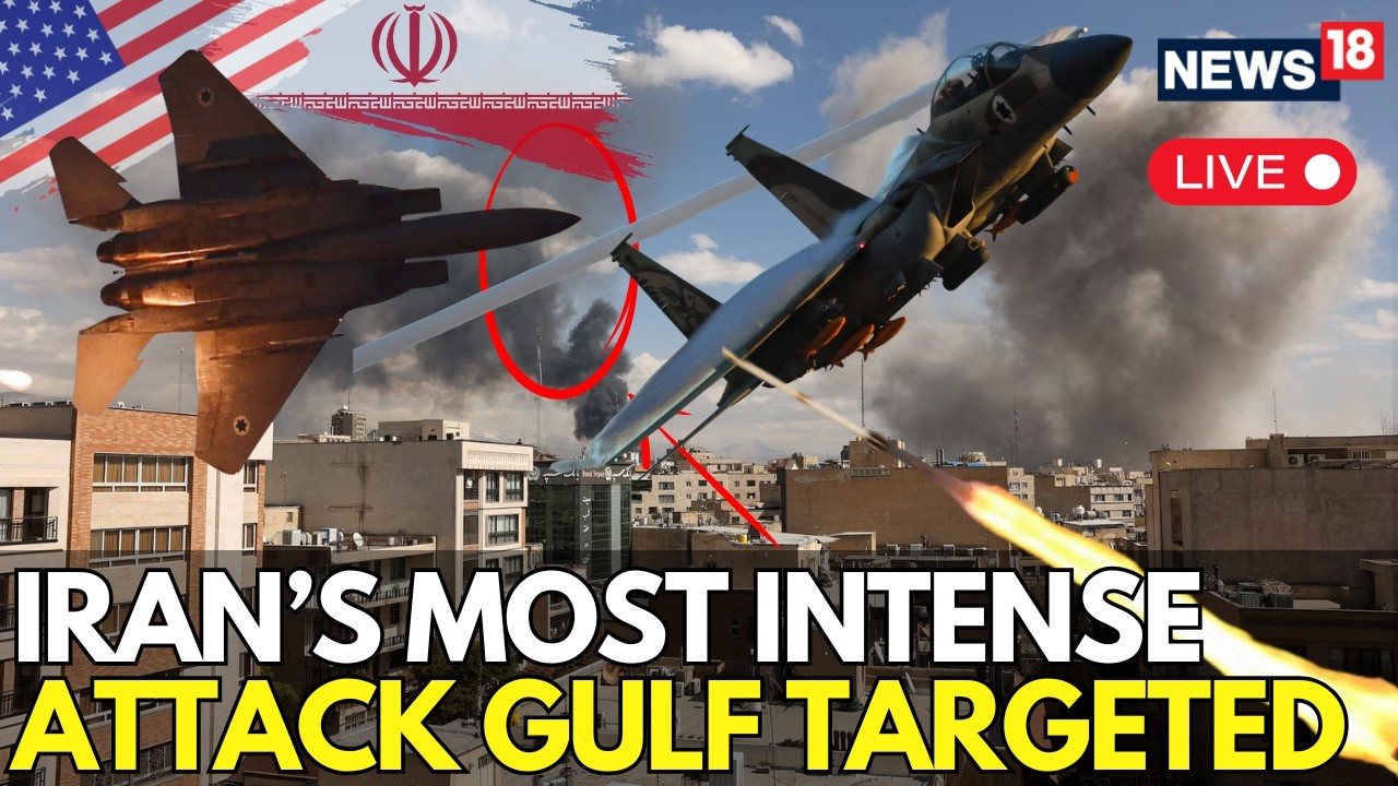 IRAN Goes BERSERK | LIVE: Iran Steps Up Attacks on UAE, Kuwait, Qatar, Bahrain and Saudi Arabia