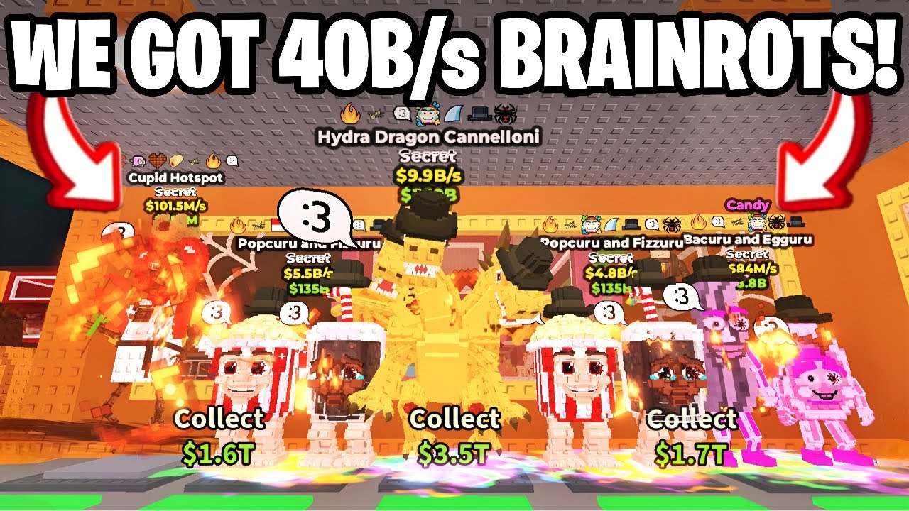 How We Got 40B/s Brainrots During Admin Abuse in Steal a Brainrot