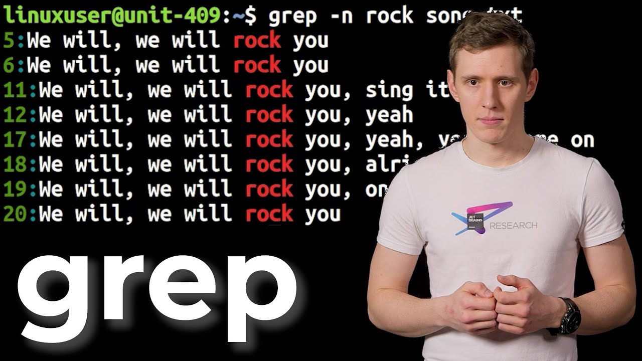 [L4Je13] Linux For Juniors: Ищем в тексте через grep | используем пайп (pipe)