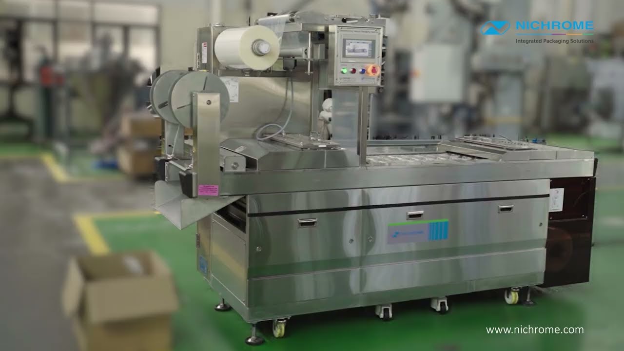 Nichrome Thermoforming Machine : Packaging for Paneer, Meat, Dates & More