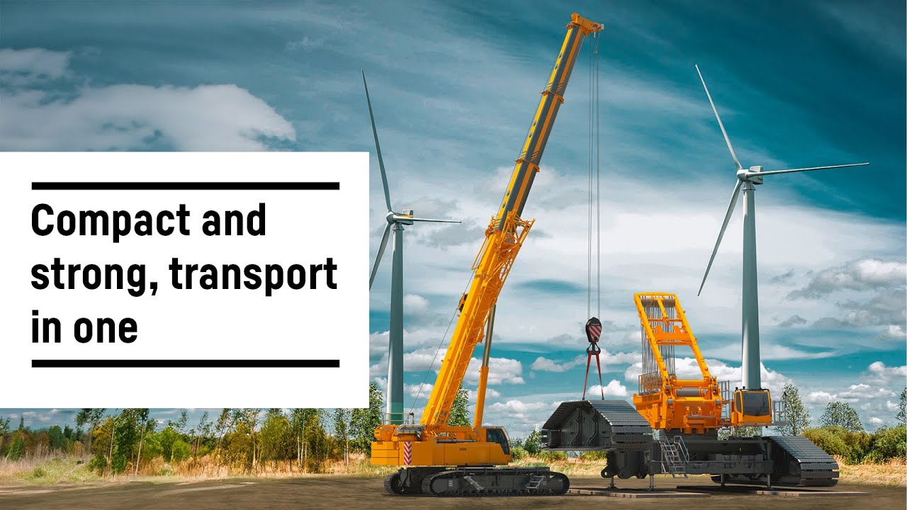 Liebherr &ndash; LTR 1150 Compact and strong, transport in one - Animation