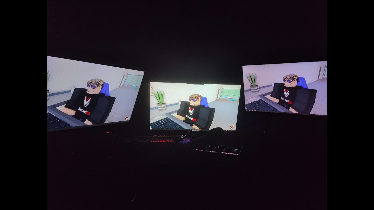 voltei com 3 televisões