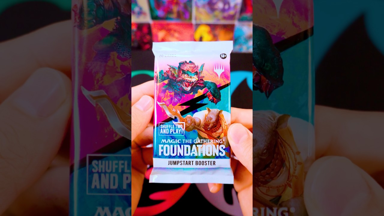 Набор на сегодня &mdash; усилитель &laquo;Основы&raquo; Jumpstart 🦏 День 230 🤔 #foundations #FDN #mtg #magicthegath...