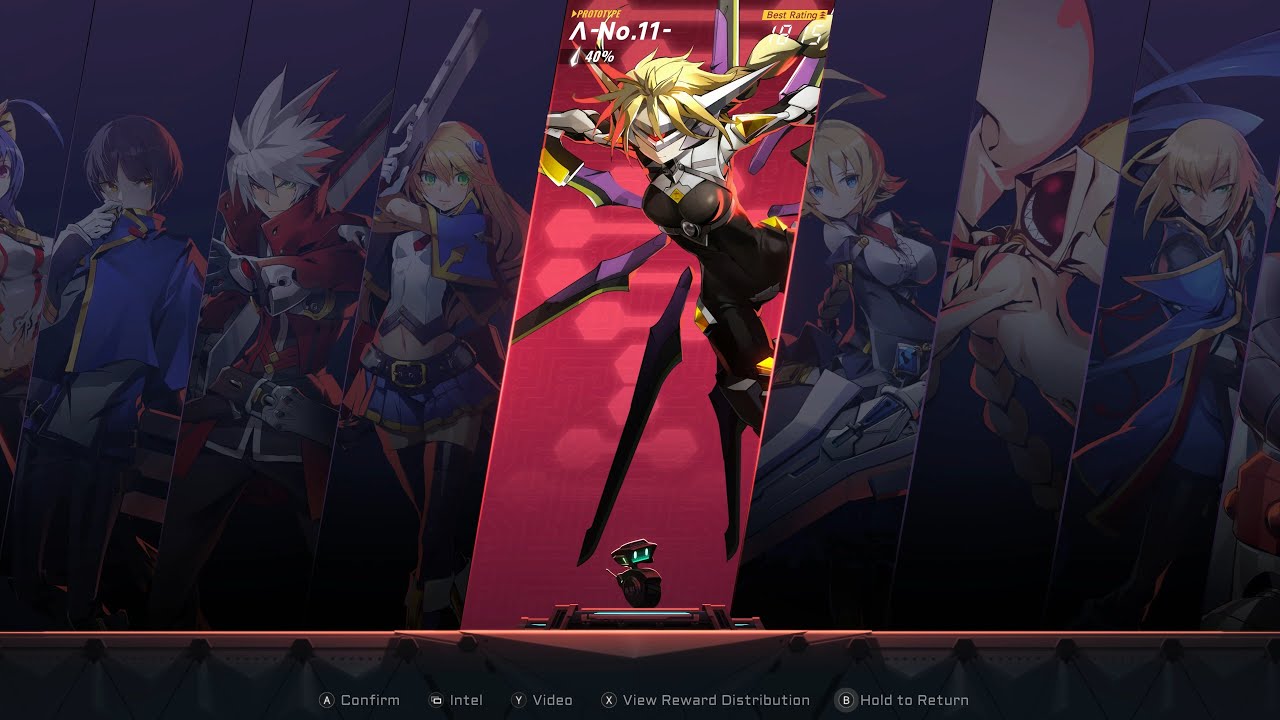 BlazBlue Entropy Effect - Lambda-11 Full Run (Entropy 100)