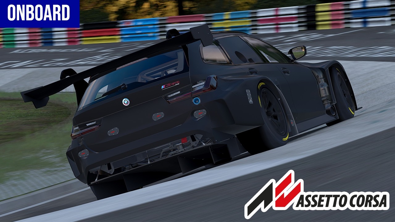 Full Onboard Assetto Corsa BMW M3 Touring GT3 EVO