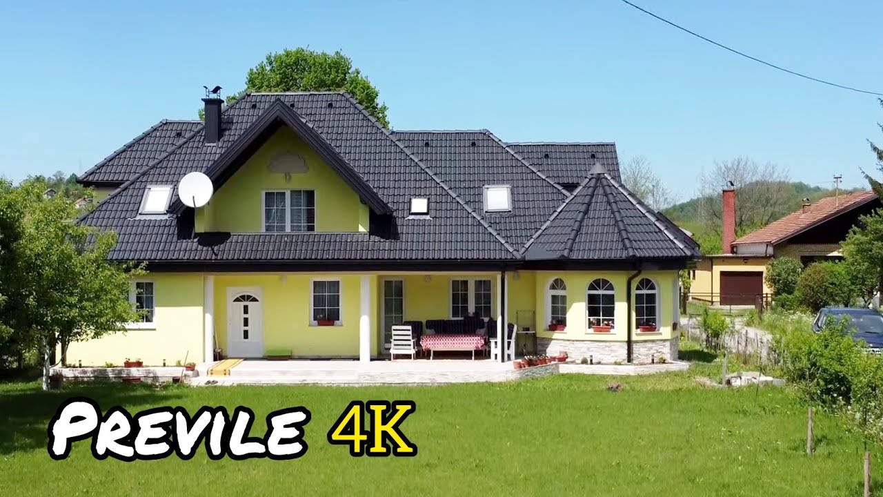 Previle - Srebrenik iz zraka 4K video