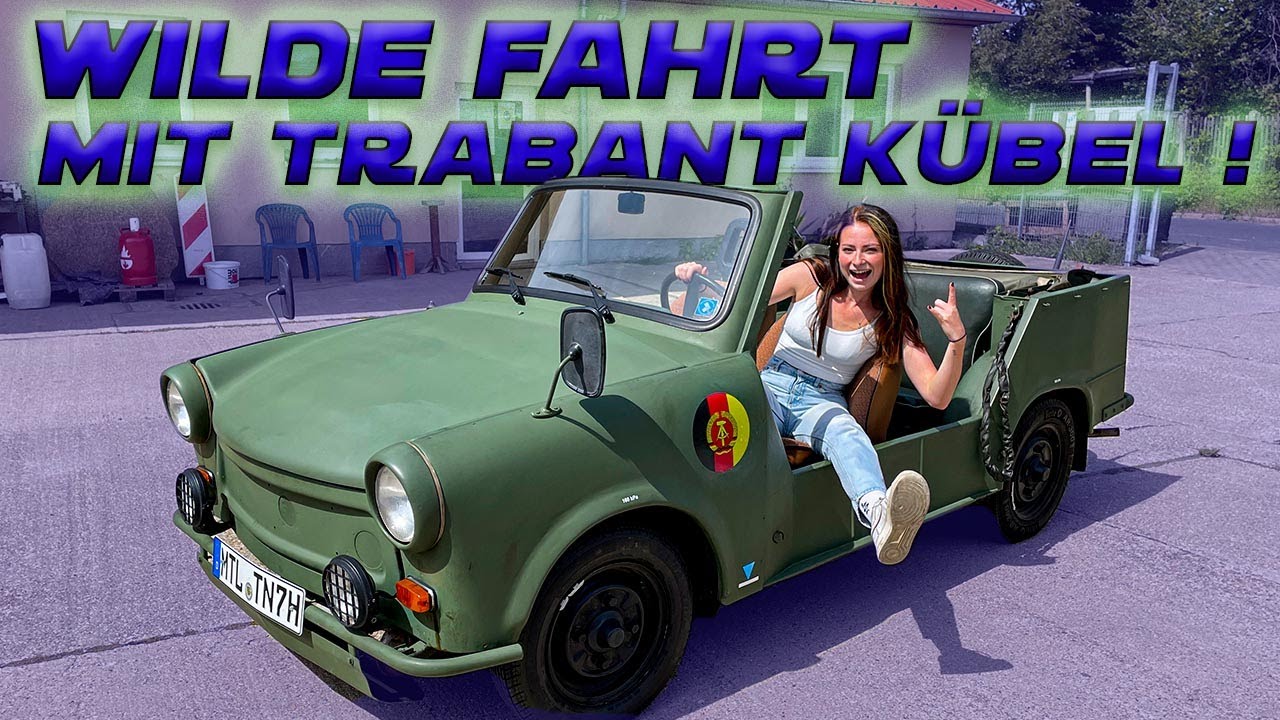 Erste Fahrt Trabant Kübel ! #ddr