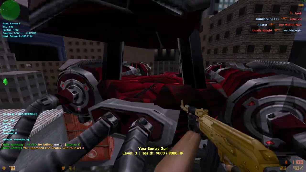 cs 1.6 Nuke&Nemesis - Sentry | [CSDM+Lasers+SHOP] -- (FREE-VIP)