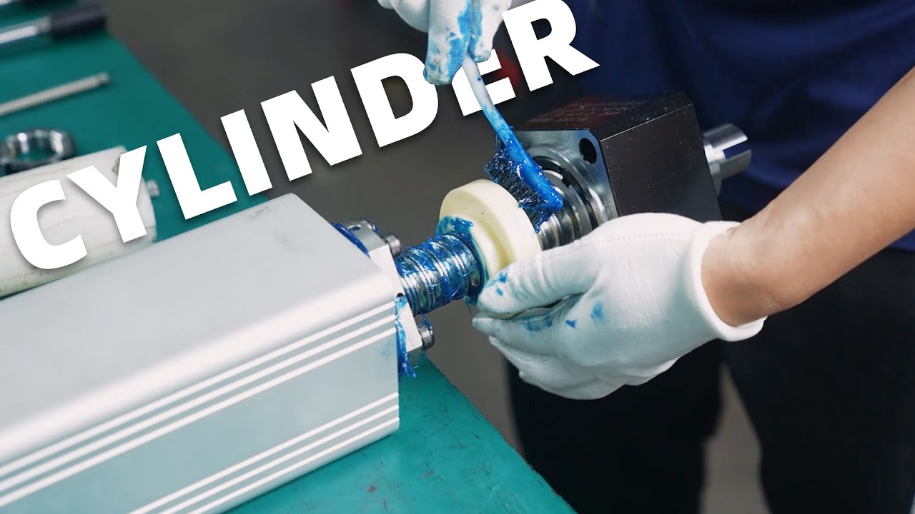 Ultra-detailed electric cylinder manufacturing process records🤓.