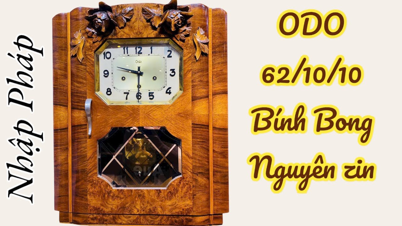 Tuyệt đẹp mã 600 đồng hồ ODO 62/10 Bính Bong ZIN TÂY 10 gông 10 búa chơi 2 bản nhạc thùng cực VIP