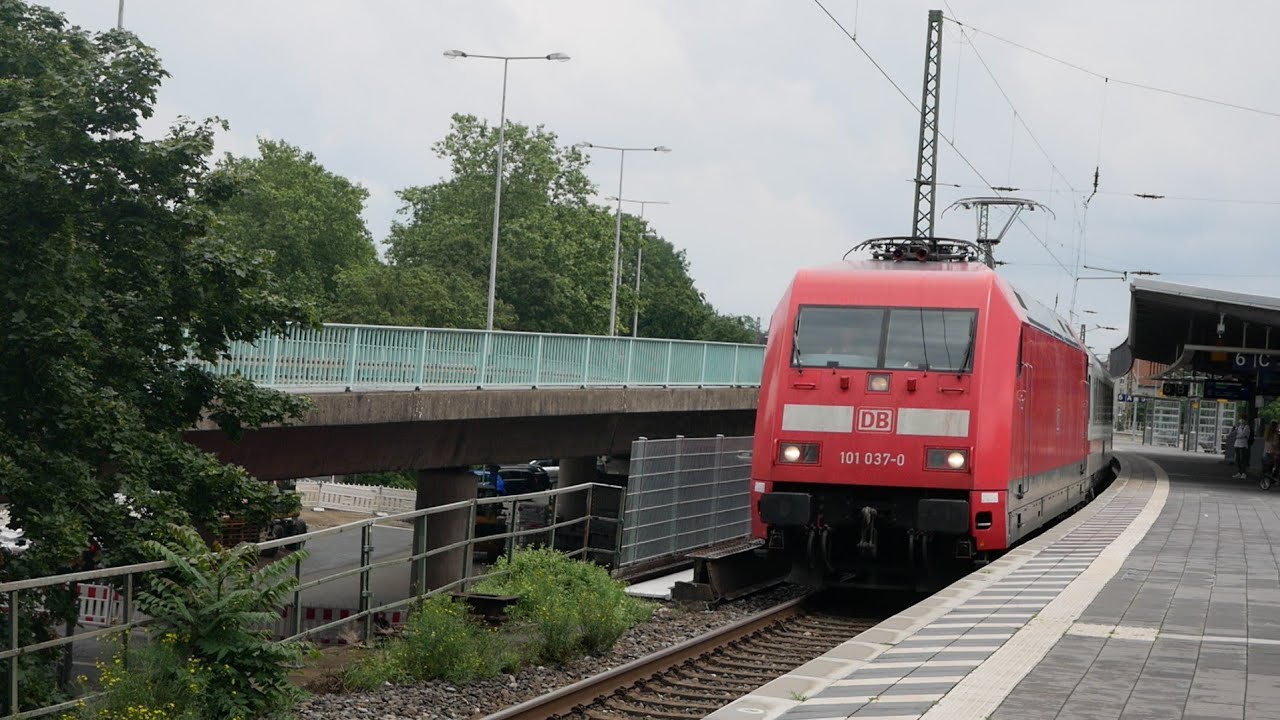 Eisenbahnverkehr in Mülheim HBF Mit Br 462 403 1440 146 101 422 402 412 1428 182 185 3429 THA