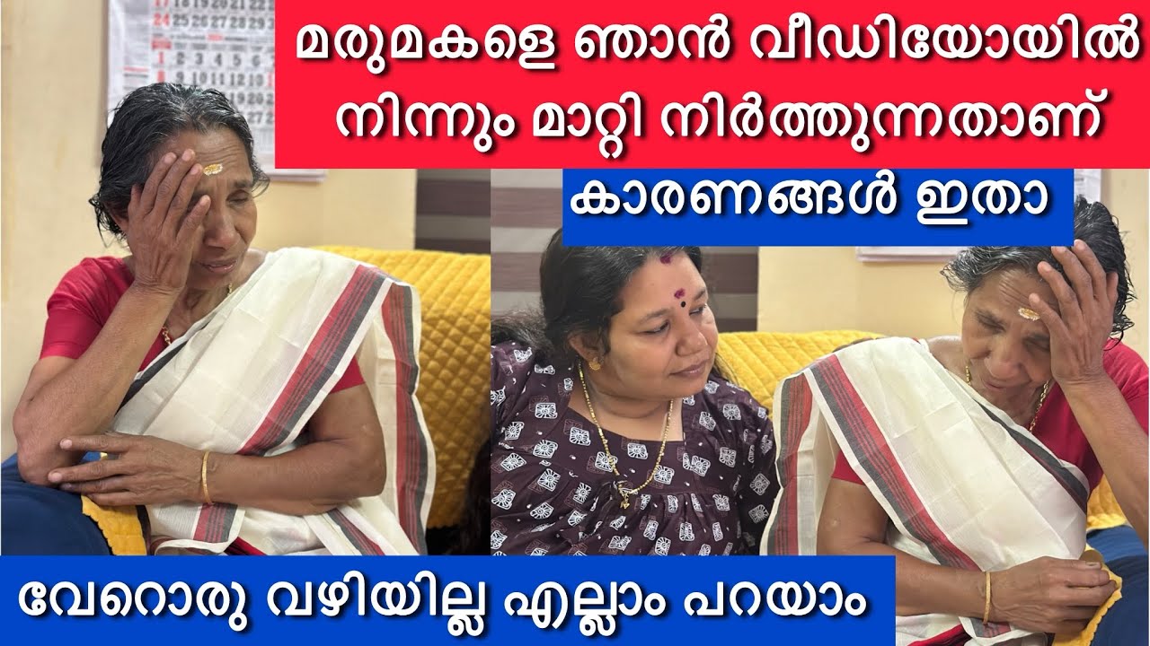 മരുമകളെ ഞാൻ വീഡിയോയിൽ നിന്ന് മാറ്റി നിർത്തുന്നതാണ് വേറൊരു വഴിയില്ല കാരണങ്ങൾ ഇതാ എല്ലാം പറയാം
