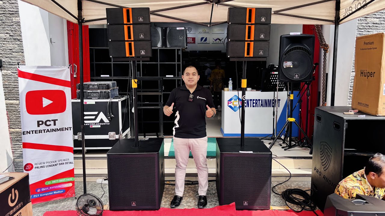Paket Mini Line Array Crimson SOUNDRRAY 10000 NA