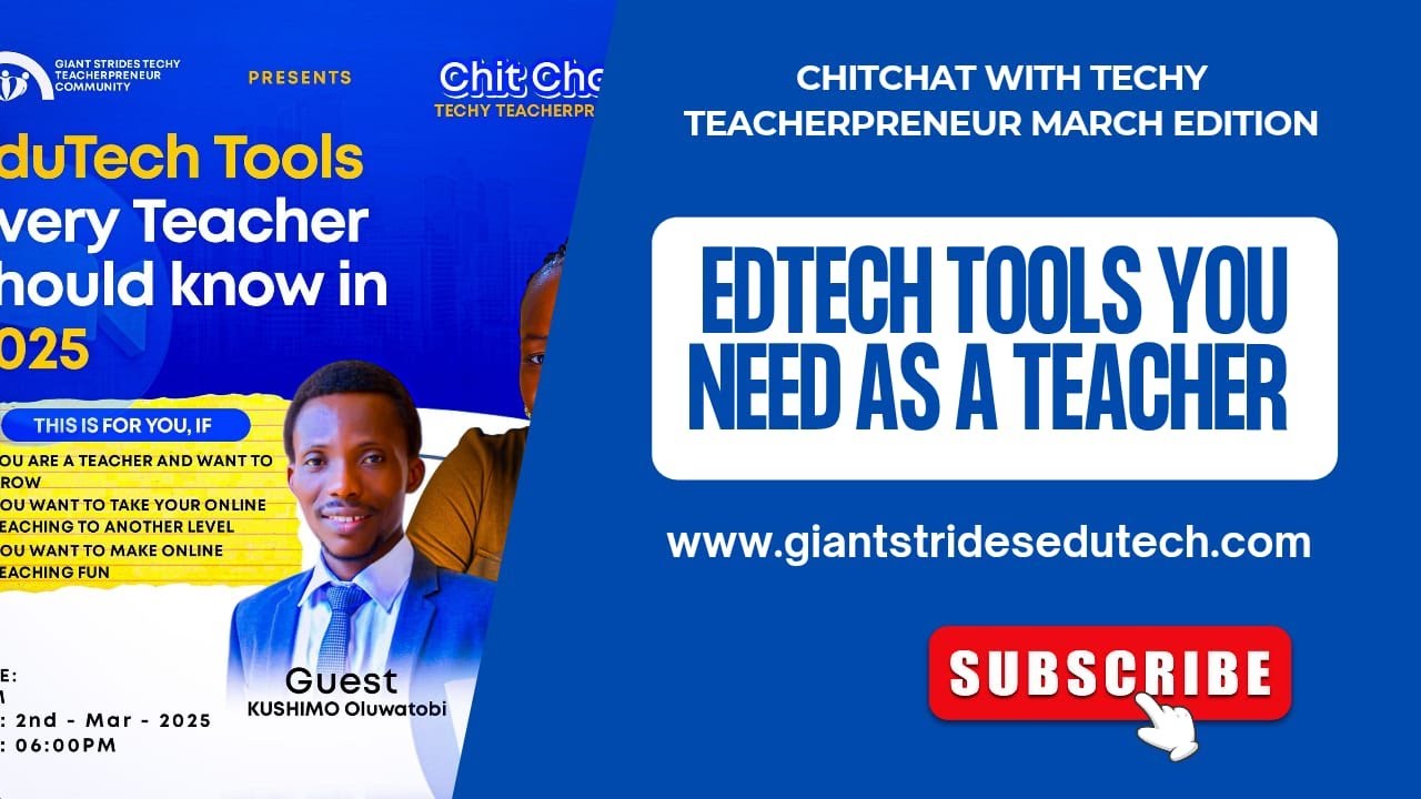 EDTECH TOOLS YOU NEED AS A TEACHER
