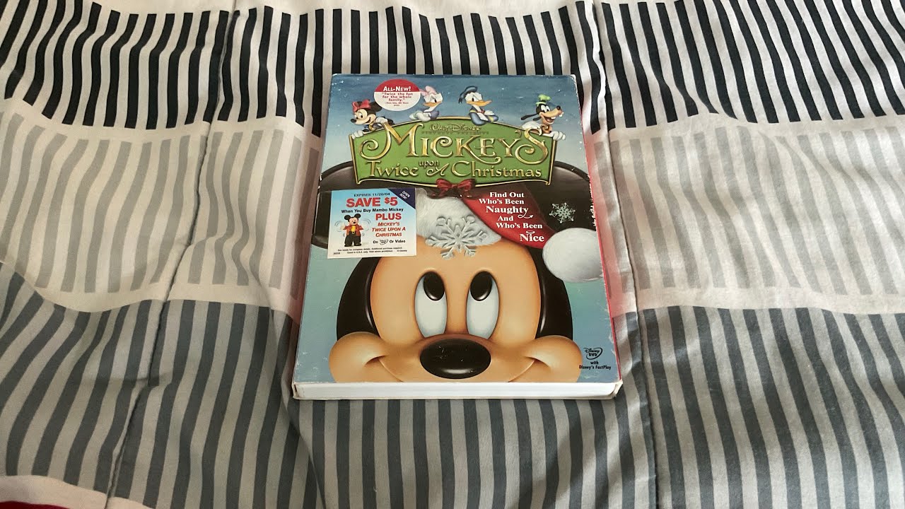 Opening to Mickey’s Twice Upon a Christmas 2004 DVD (Main Menu option) (Christmas Eve special)