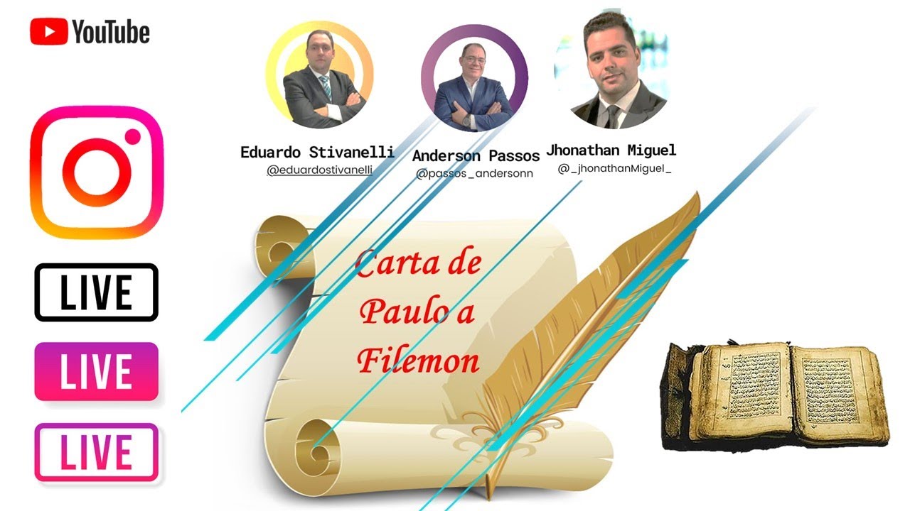 Live - Carta de Paulo a Filemon Anderson Valença Eduardo e Jonathan Campinas