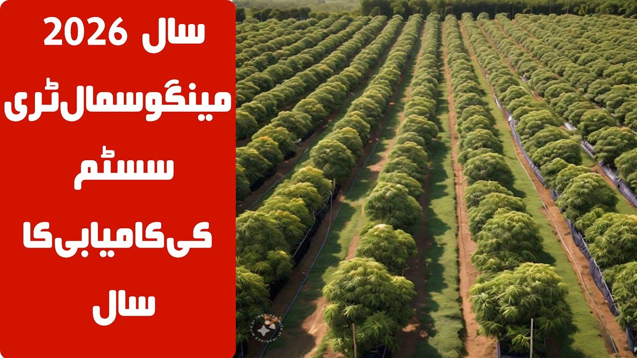 2026 Declared as the Year of Mango Small tree system  /A Historic Breakthrough