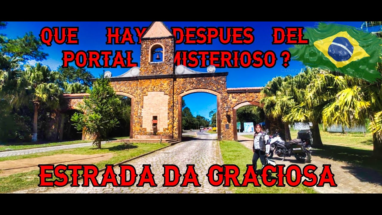 🚩 DESCUBRE EL PORTAL ESCONDIDO EN LA RUTA BR -116 ⛩ Mira COMO LLEGAMOS a la ESTRADA DA GRACIOSA 🛵
