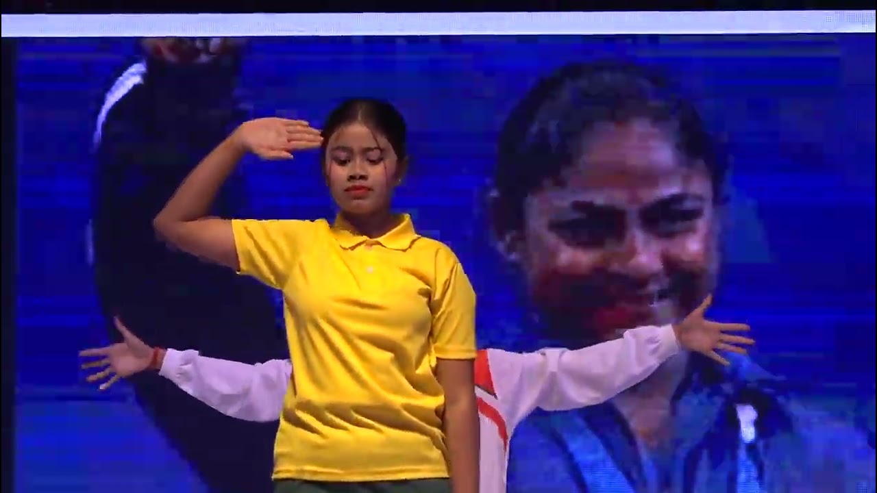 Salute to Women Olympic Winners by VI to VIII Students