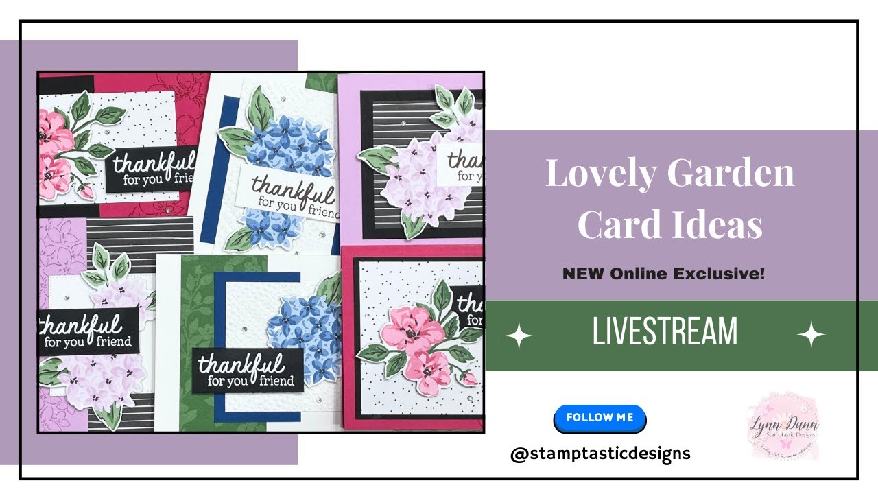 Lovely Garden Card Ideas | Stampin' Up! Online Exclusive