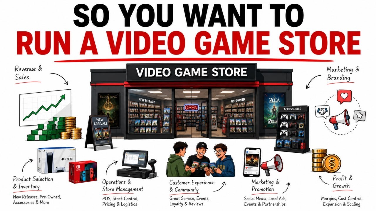 The Economics of Running a Video Game Store