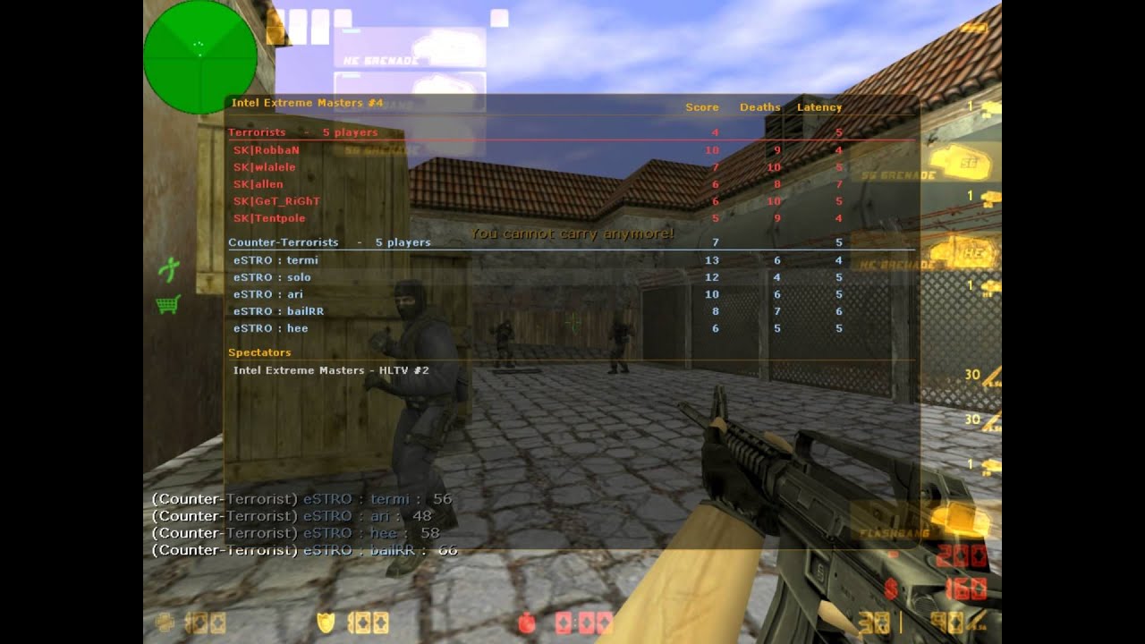 solo vs. SK Gaming @ESL Extreme Masters II (de_inferno)