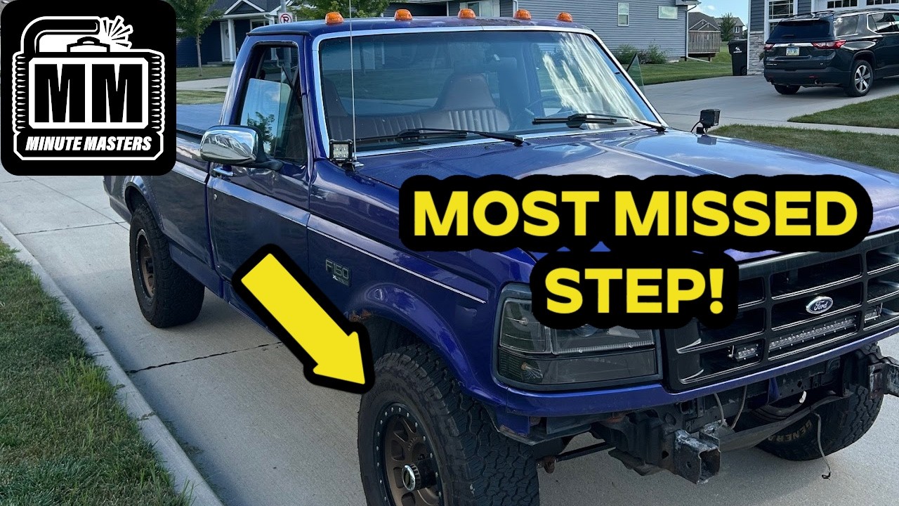 Поставили шины большего размера? Перенастройте PSOM | Ford F150 1995 года