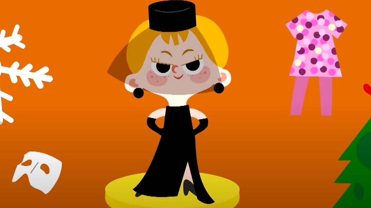 Dibujos animados para niñas - Masha y su ropero - Halloween