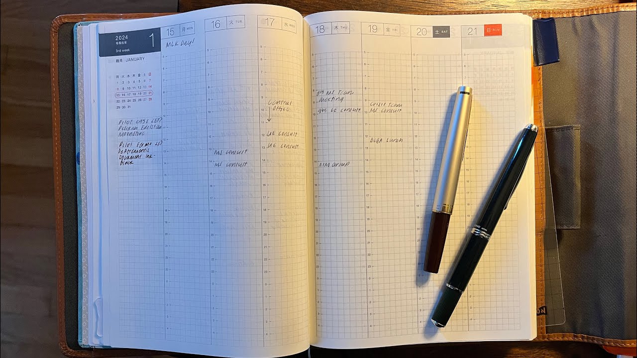 Weekly Plan With Me 1/15/24 | Functional Planning | Hobonichi Hon