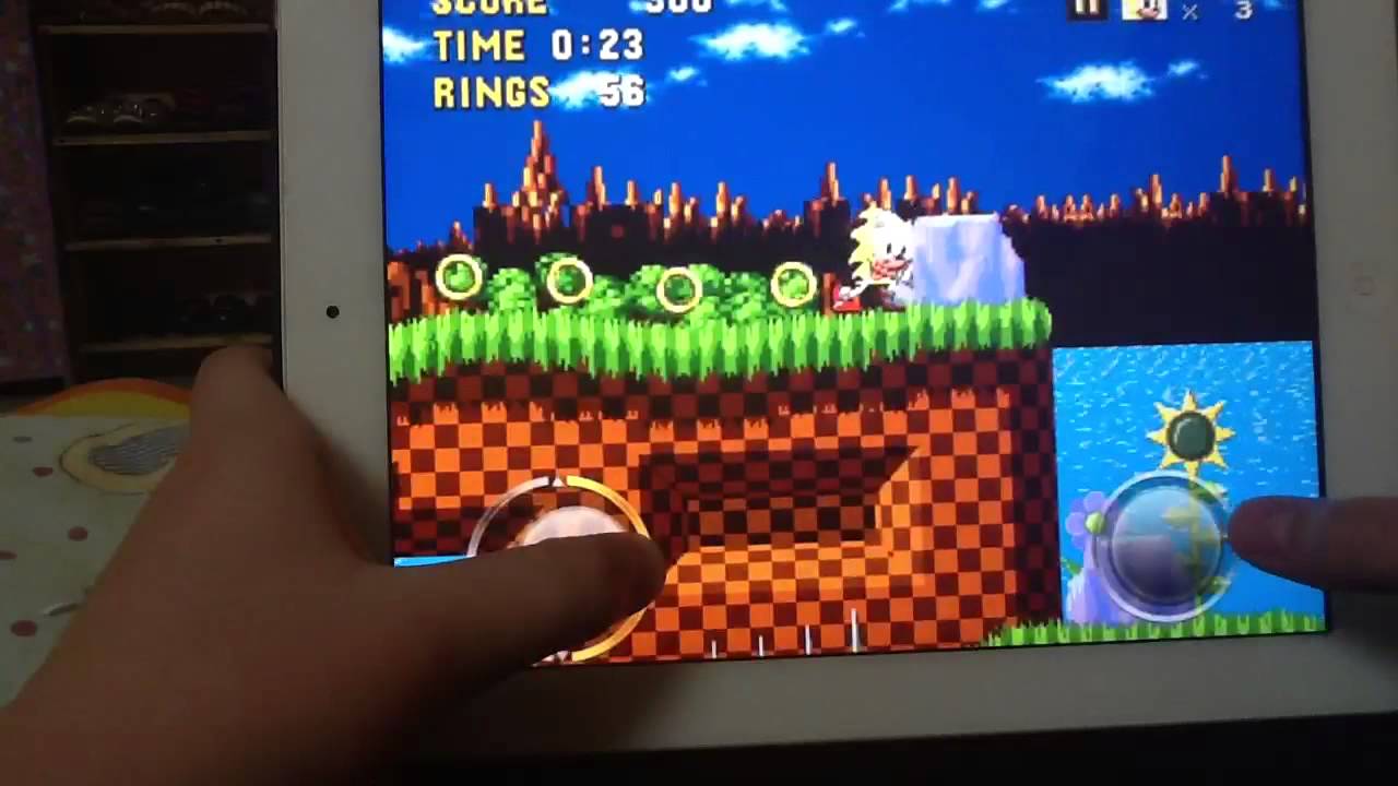How to get flashing super sonic in sonic 1 (ANDROID)