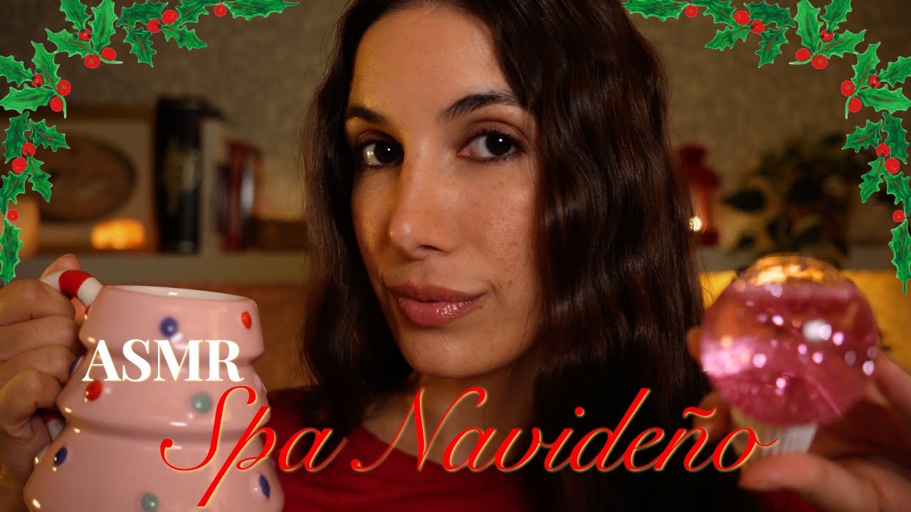 ASMR Spa Navideño para Dormir 🎄 Relájate con Atención Personal y Susurros