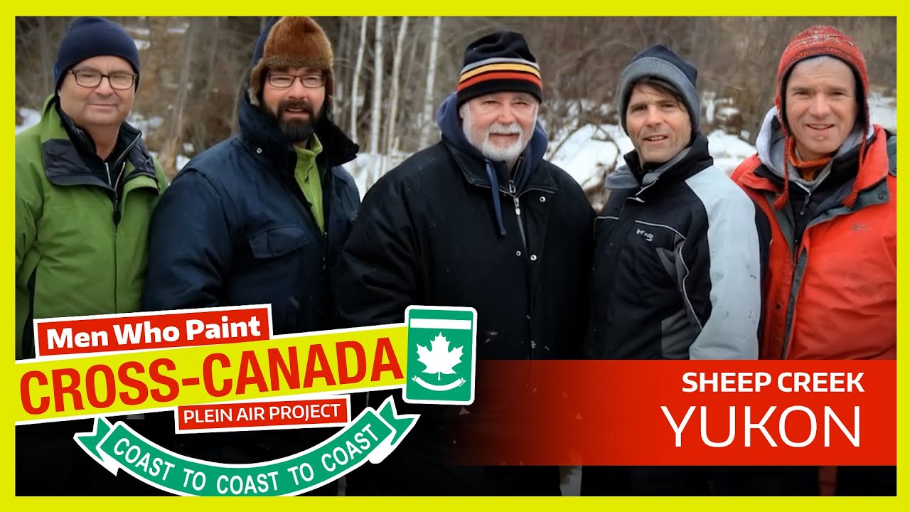 Men Who Paint: Beaufort Sea - Sheep Creek, Yukon