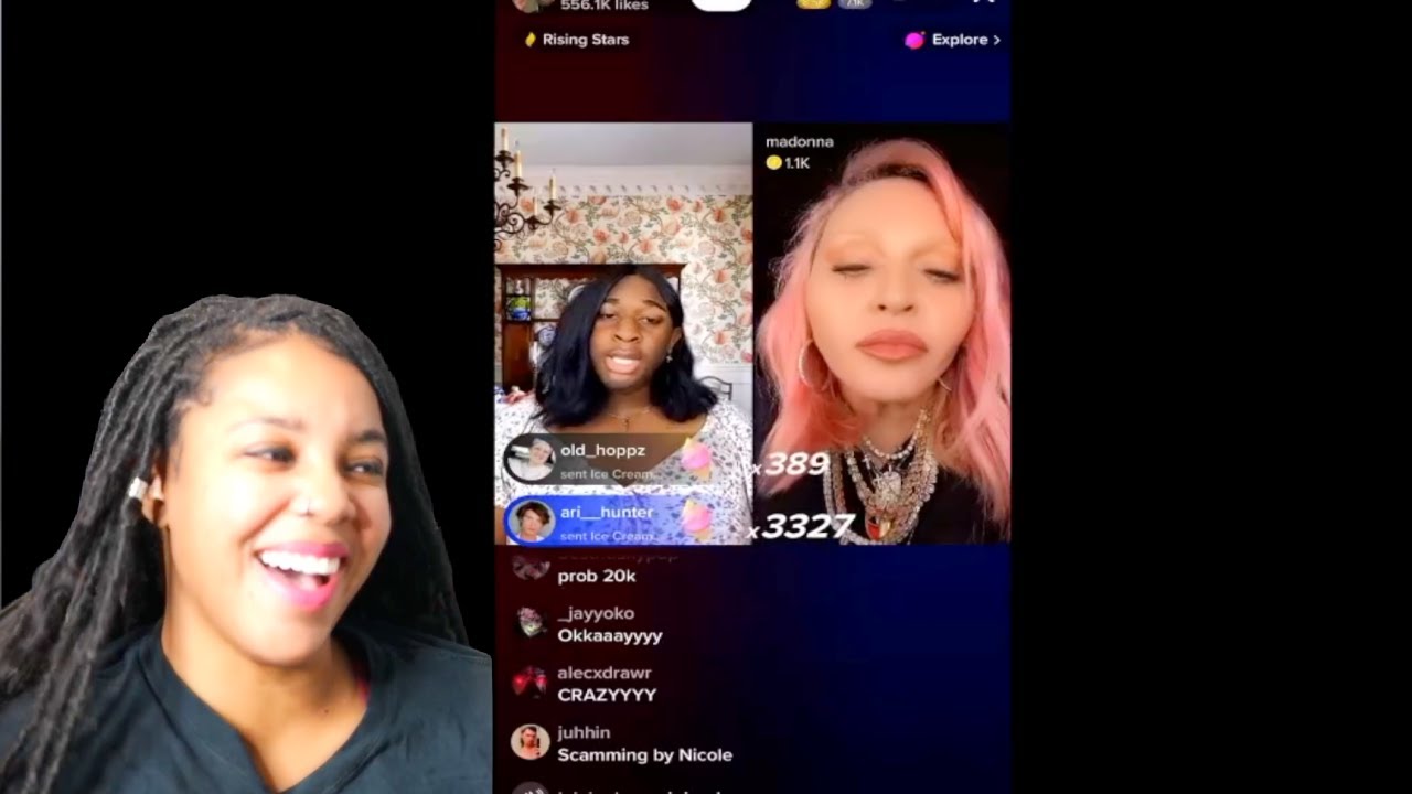 Terri Jo Vs. Madonna on TikTok Live | Reaction