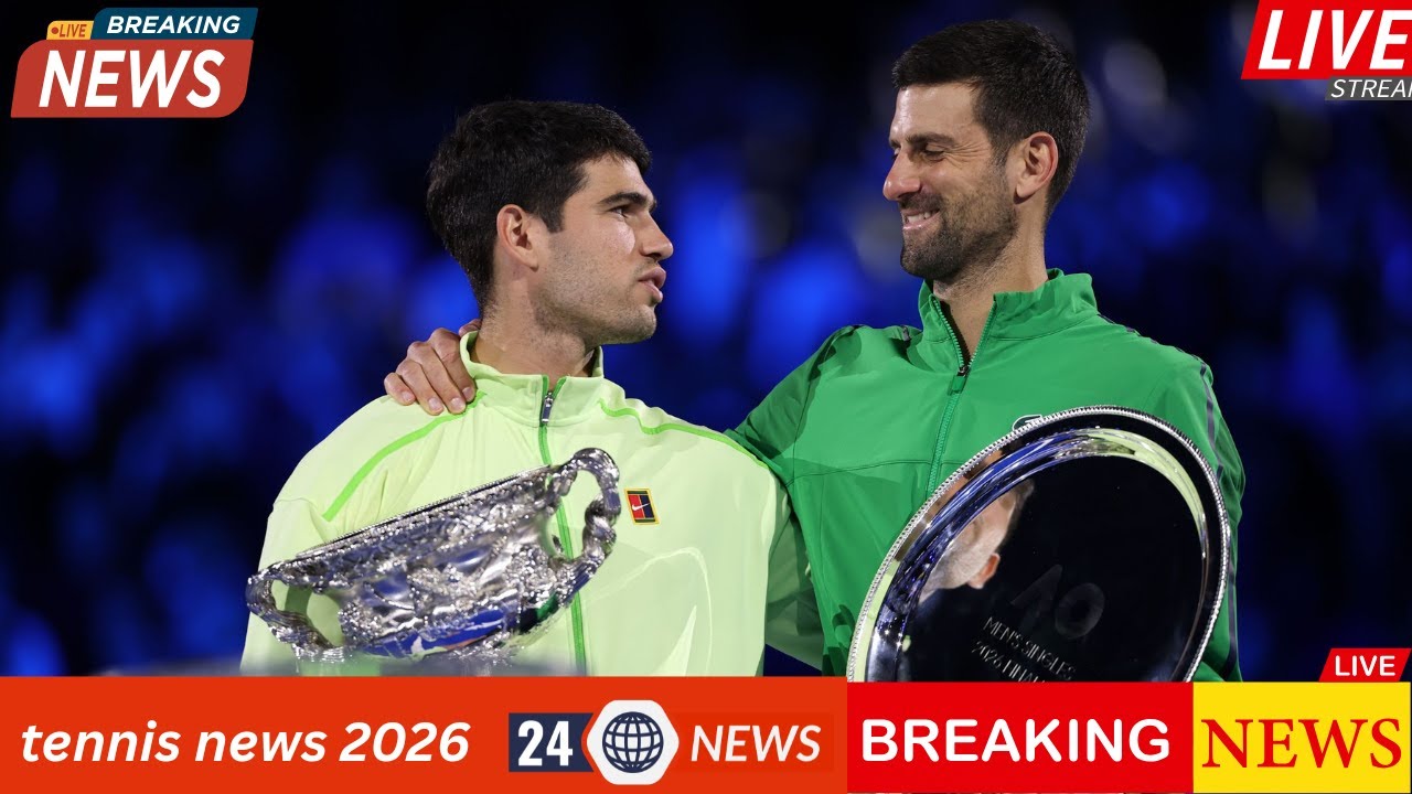 Djokovic hails 'legendary' Alcaraz after Australian Open defeat