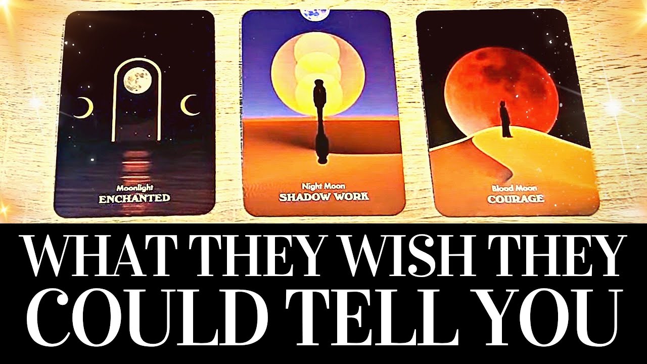❤️🔮 What They WISH They Could Tell You!! 🔮❤️ PICK A CARD Channeled Messages 💞 You NEED To Hear This